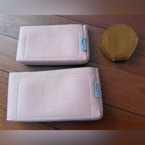 Elegant Pink and Gold Women Bags Bibs